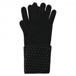 Кашемировые перчатки William Sharp. Цвет: чёрный