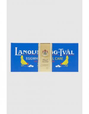 Мыло-маска для лица Lanolin-Agg-Tval 6x50gr Victoria Soap. Цвет: multicolor