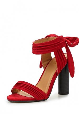 Босоножки WS Shoes. Цвет: красный