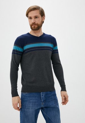 Пуловер Fine Joyce. Цвет: серый
