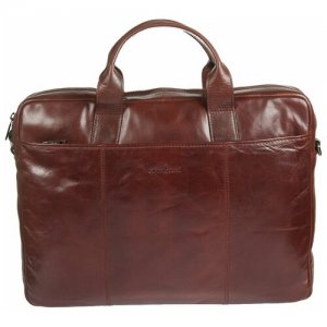Большая сумка для ноутбука и документов формата А4 701245 brown Gianni Conti. Цвет: коричневый