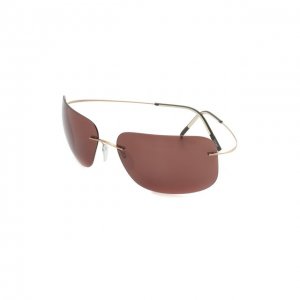 Солнцезащитные очки Silhouette. Цвет: коричневый