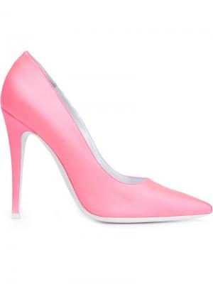 Классические туфли Emanuel Ungaro. Цвет: розовый и фиолетовый