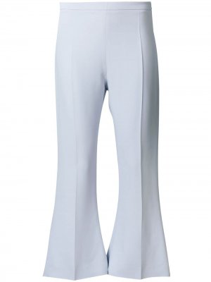 Укороченные брюки клеш Antonio Berardi. Цвет: синий