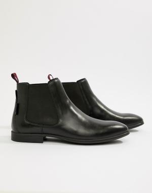 Черные кожаные ботинки челси -Черный Ben Sherman