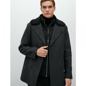 Пальто , размер S, серый KOTON. Цвет: серый