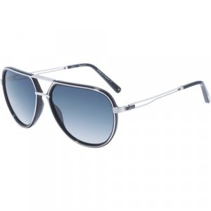 Солнцезащитные очки , бесцветный, серебряный Zilli. Цвет: бесцветный/прозрачный