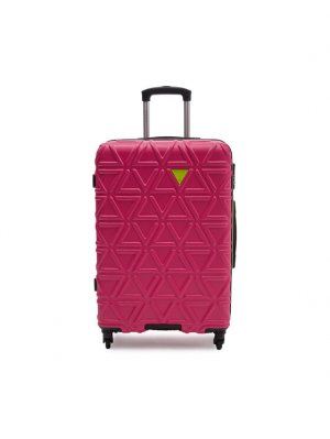 Средний чемодан , розовый Puccini