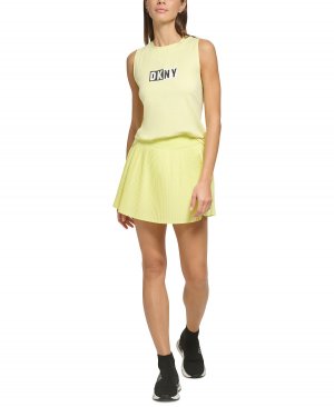 Женская плиссированная теннисная юбка Performance DKNY