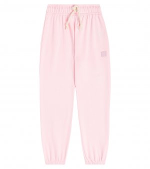 Спортивные брюки из хлопка для лица , розовый Acne Studios Kids