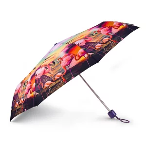 Зонт женский L501 розовый Fulton