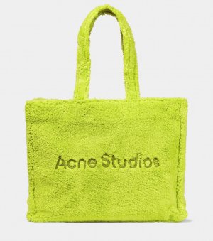 Махровая сумка-тоут , желтый Acne Studios