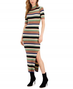 Женское трикотажное платье-свитер в полоску Esme RACHEL Roy