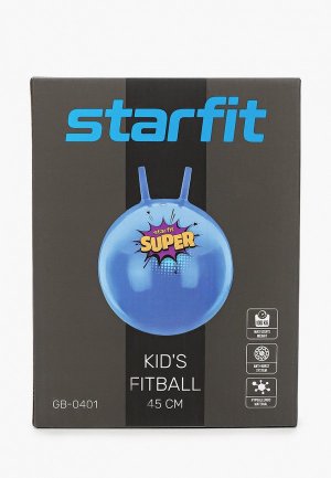 Мяч гимнастический Starfit. Цвет: голубой