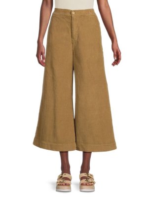 Укороченные вельветовые широкие брюки Moseley Nsf, цвет Safari NSF