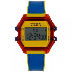Наручные часы Fashion IAM-KIT517, голубой I am. Цвет: голубой/голубой-желтый/красный