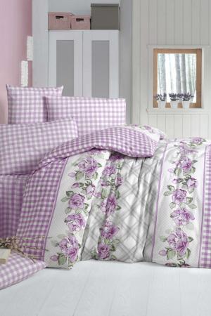 Комплект постельного белья Victoria. Цвет: pink, white, lilac