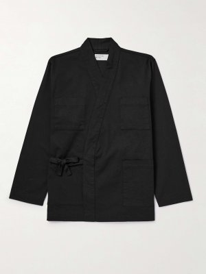 Куртка Kyoto из хлопкового твила UNIVERSAL WORKS, черный Works
