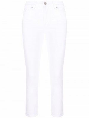 Roxanne cropped skinny jeans 7 For All Mankind. Цвет: белый
