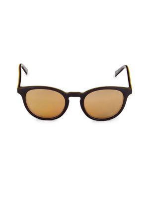 Овальные солнцезащитные очки 50MM , желтый Timberland