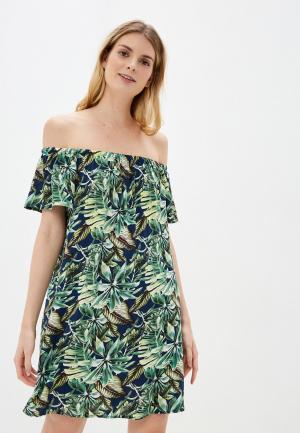 Платье Fresh Made. Цвет: синий