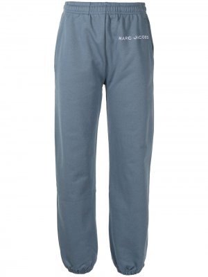 Спортивные брюки с вышитым логотипом Marc Jacobs. Цвет: синий