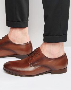 Кожаные туфли дерби Champlain Hudson London. Цвет: коричневый