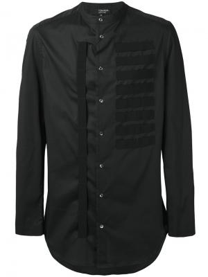 Рубашка с контрастными лямками Tom Rebl. Цвет: чёрный
