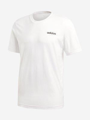 Футболка мужская Essentials Plain, Белый adidas. Цвет: белый
