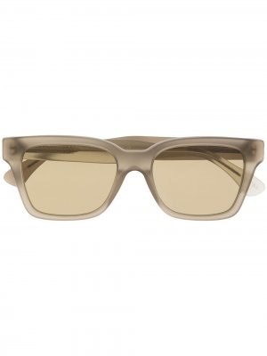 Солнцезащитные очки в квадратной оправе из коллаборации с Retrosuperfuture A-COLD-WALL*. Цвет: коричневый