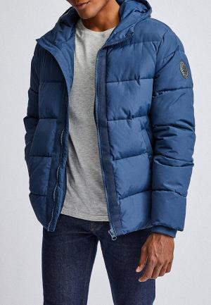 Куртка утепленная Burton Menswear London. Цвет: синий