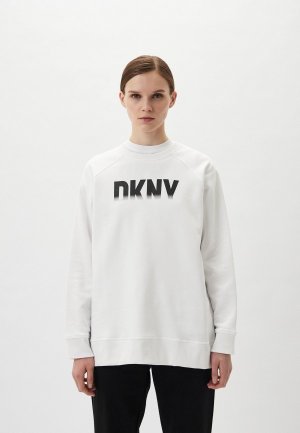 Свитшот DKNY. Цвет: белый