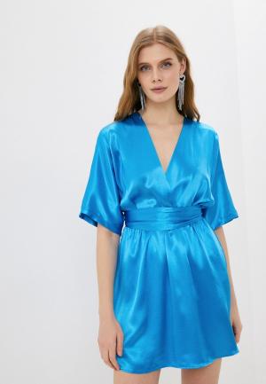 Платье Kontatto. Цвет: голубой
