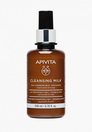 Молочко для лица Apivita Очищающее 3 в 1, 200 мл. Цвет: разноцветный