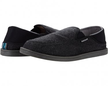Домашняя обувь Surf Checker Slipper, цвет Grey/Black/White Quiksilver