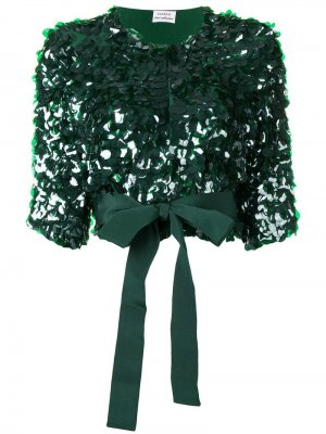Укороченный пиджак Glen P.A.R.O.S.H.. Цвет: зеленый