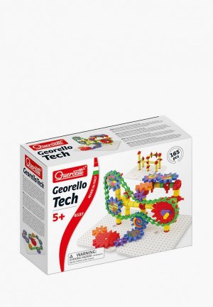 Набор игровой Quercetti Мозайка Georello Tech, 165 элементов. Цвет: разноцветный
