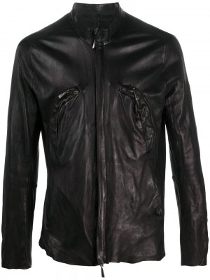 Куртка узкого кроя с карманами Masnada. Цвет: черный