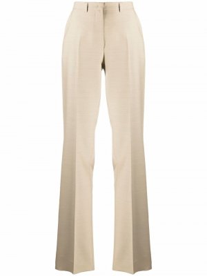 Прямые брюки с завышенной талией Ports 1961. Цвет: нейтральные цвета