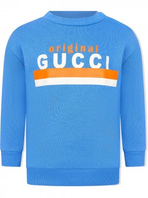 Толстовка Original Gucci Kids. Цвет: синий