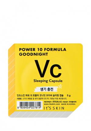 Маска для лица Its Skin It's Power 10 Formula Goodnight Sleeping, тонизирующая,  5г