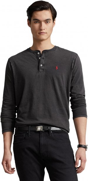 Рубашка на пуговицах из джерси Slub , цвет Polo Black Ralph Lauren