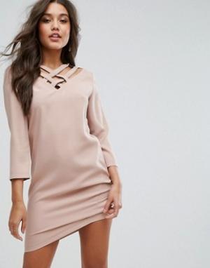Платье Dazil Supertrash. Цвет: розовый