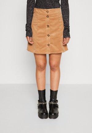 Юбка мини Vmnina Skirt , цвет tobacco brown Vero Moda