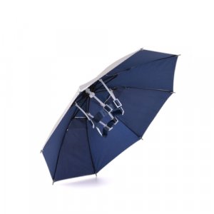 Зонт на голову LEO. Цвет: серый