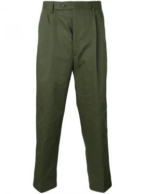 Укороченные брюки Lc23. Цвет: зелёный