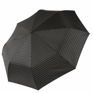 Мини-зонт , черный FABRETTI. Цвет: черный