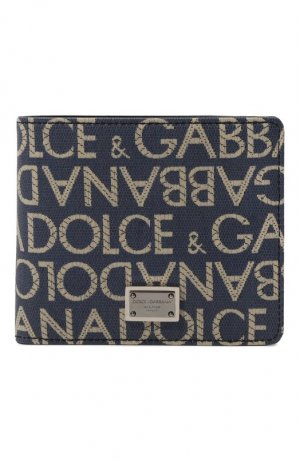 Портмоне Dolce & Gabbana. Цвет: синий