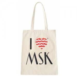 Холщовая сумка I Love MSK Heart Of Moscow