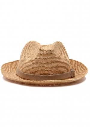 Шляпа CAPPELLINI BY PESERICO. Цвет: бежевый